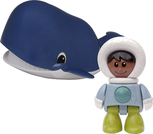 First Friends Whale and Polar Boy Set