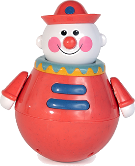 Tolo Roly Poly Chiming Clown, article 76123