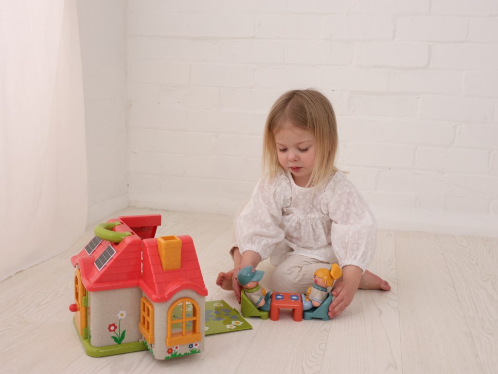 Children in a preschool setting